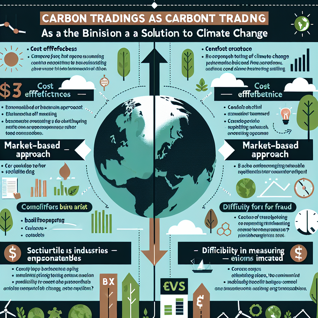 . The benefits and drawbacks of carbon trading as a solution to climate change