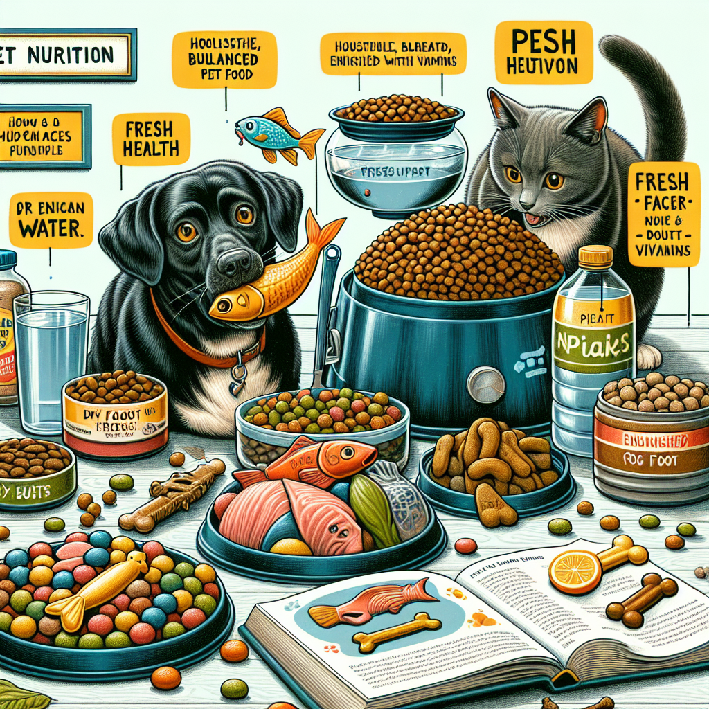 The importance of proper nutrition for cats and dogs